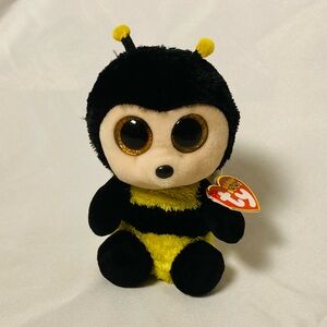 💫 2017 Beanie Boo Buzby the Bumblebee Ty Beanie Baby